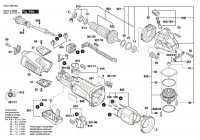 Bosch 3 601 G9E 070 GWS 13-125 CI Angle Grinder 230 V / GB Spare Parts GWS13-125CI